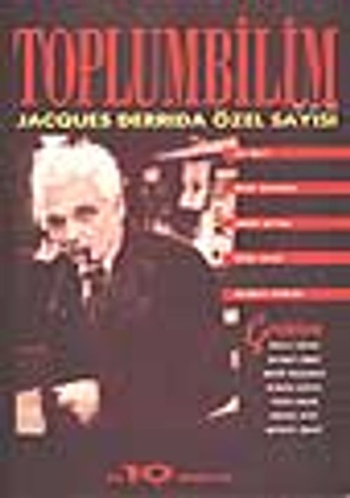 Toplumbilim/Jacques Derrida Özel Sayısı