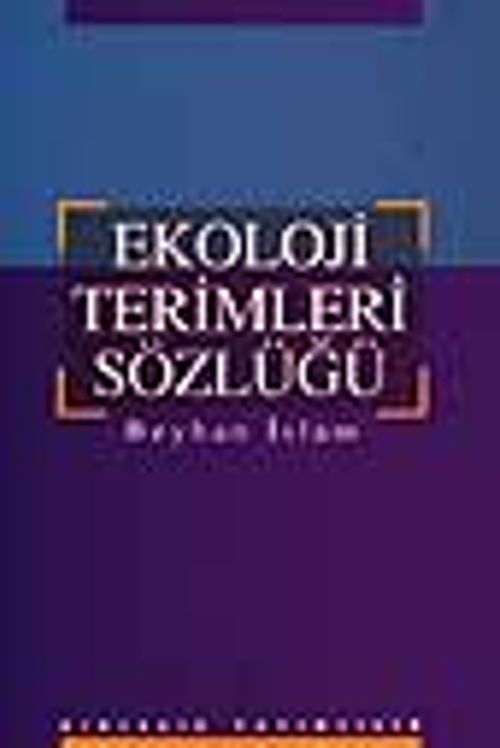 Ekoloji Terimleri Sözlüğü