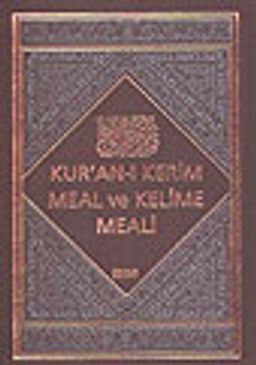 Kur'an-ı Kerim Meal ve Kelime Meali (2 Cilt)