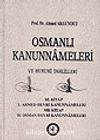 4/Osmanlı Kanunnameleri ve Hukuki Tahlilleri/Kanuni Devri Kanunnameleri 1. Kısım Merkezi ve