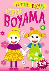 Bıcır Bıcır Süper Boyama-4