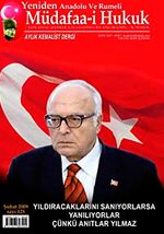 Müdafaa-i Hukuk Aylık Kemalist Dergi Sayı:125 Yıl: Şubat 2009