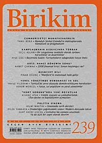 Birikim / Sayı:239  Yıl: 2009 / Aylık Sosyalist Kültür Dergisi