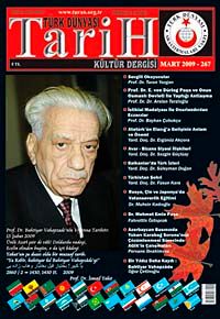 Türk Dünyası Araştırmaları Vakfı Tarih Dergisi Mart 2009 / Sayı:267