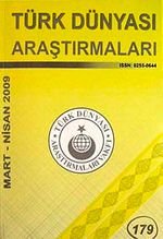Türk Dünyası Araştırmaları Vakfı Tarih Dergisi Mart- Nisan 2009 :179