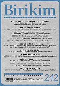 Birikim / Sayı:242  Yıl: 2009 / Aylık Sosyalist Kültür Dergisi