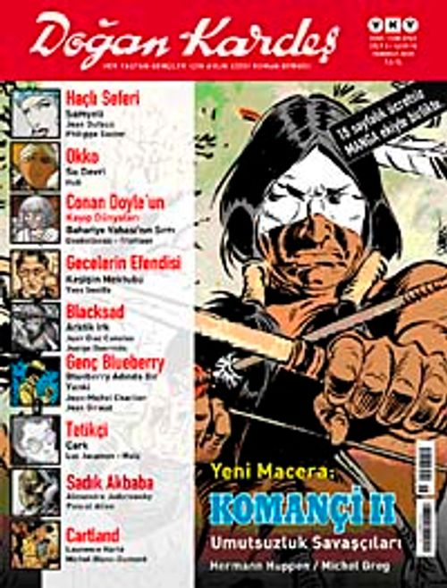 Doğan Kardeş Cilt: 2 Sayı:18 Temmuz 2009 / Aylık Çizgi Roman Dergisi