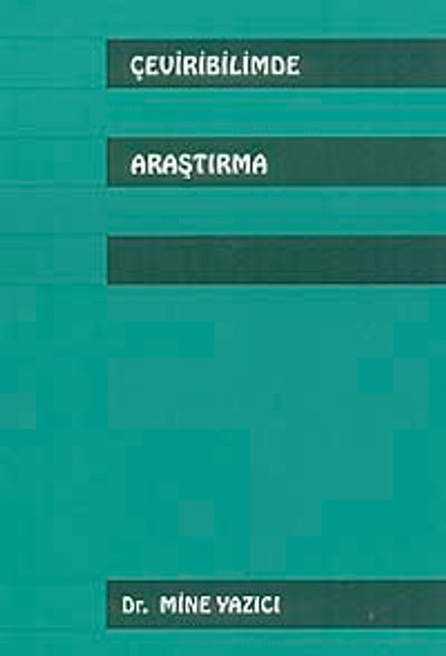 Çeviribilimde Araştırma