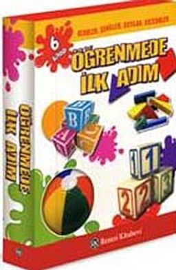 Öğrenmede İlk Adım (6 Kitap Kutulu Takım) & Renkler, Şekiller, Sayılar, Sözcükler