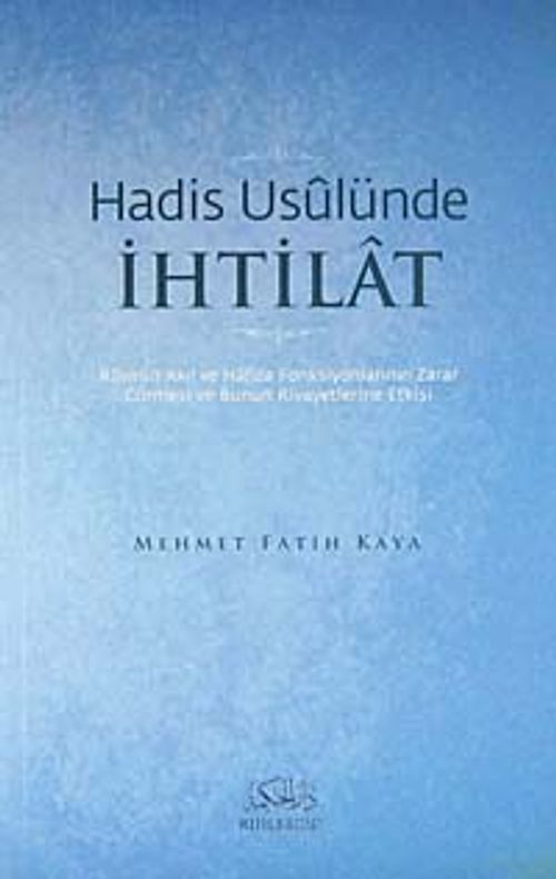 Hadis Usulünde İhtilat