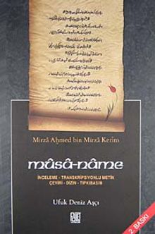 Musa-name & İnceleme - Transkripsiyonlu Metin Çeviri - Dizin - Tıpkıbasım