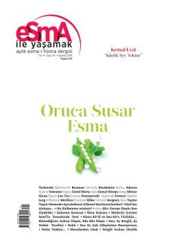 Esma İle Yaşamak Aylık Esma-i Hüsna Dergisi Sayı:41 Haziran 2016