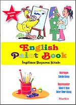 English Paint Book & İngilizce Boyama Kitabı
