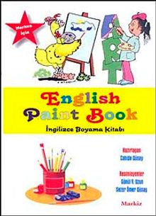 English Paint Book & İngilizce Boyama Kitabı