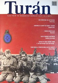 Turan İlim Fikir ve Medeniyet Dergisi / Sayı 13 / 2011