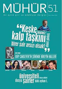 Mühür İki Aylık Şiir ve Edebiyat Dergisi Yıl:9 Sayı:51 Mart-Nisan 2014