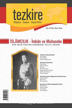 Tezkire Düşünce-Siyaset-Sosyal Bilim Dergisi Sayı:48 Mart-Nisan-Mayıs