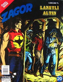 Zagor -20 Lanetli Altın (Özel Seri)