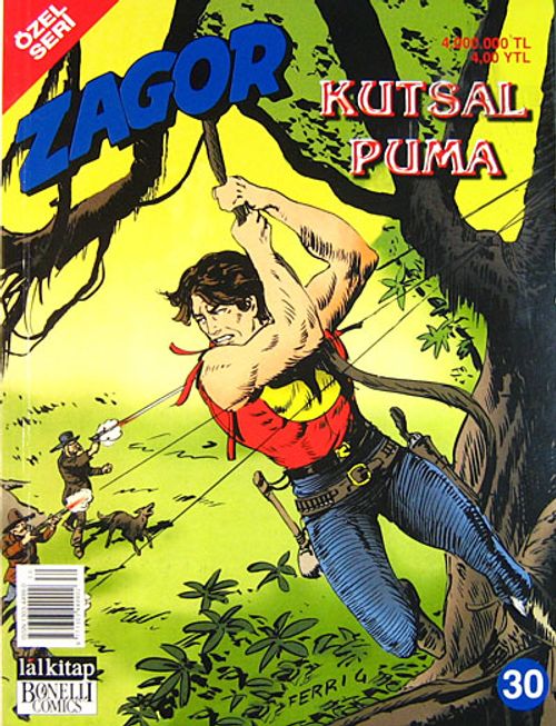 Zagor -30 Kutsal Puma (Özel Seri)