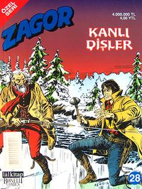Zagor -28 Kanlı Dişler (Özel Seri)