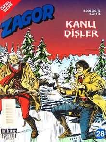 Zagor -28 Kanlı Dişler (Özel Seri)