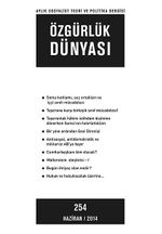Özgürlük Dünyası / Aylık Sosyalist Teori ve Politika Dergisi / Haziran 2014 Sayı:254