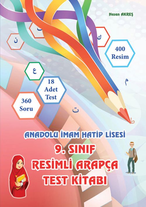 9. Sınıf Resimli Arapça Test Kitabı