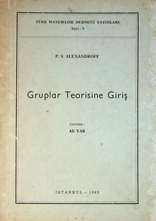Gruplar Teorisine Giriş (2-B-13)