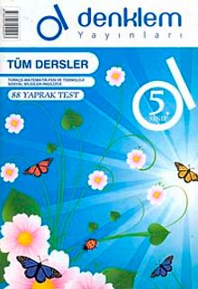 5. Sınıf Tüm Dersler Kapaklı Yaprak Test