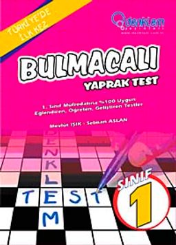 Bulmacalı Yaprak Test 1. Sınıf