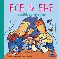 Ece ile Efe Evcilik Oynuyor