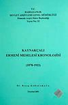 Kaynak&ccedil;alı Ermeni Meselesi Kronolojisi (1878-1923)