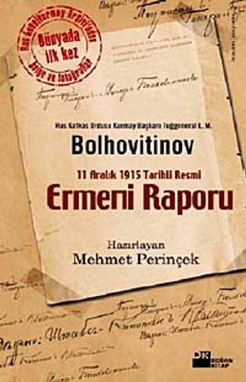 11 Aralık 1915 Tarihli Resmi Ermeni Raporu