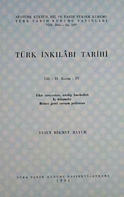 Türk İnkılabı Tarihi (Cilt 2 -Kısım 4)
