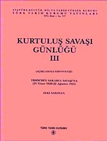 Kurtuluş Savaşı Günlüğü- III