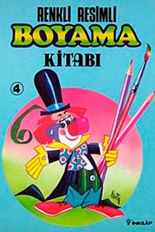 Renkli Resimli Boyama Kitabı-4