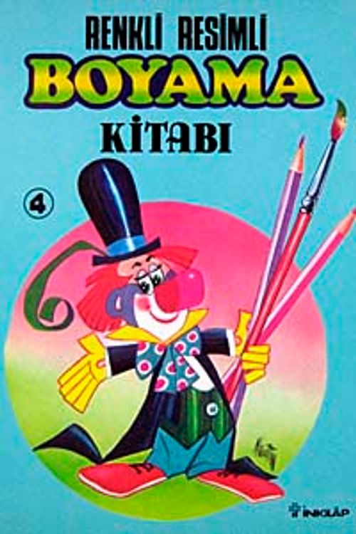 Renkli Resimli Boyama Kitabı-4