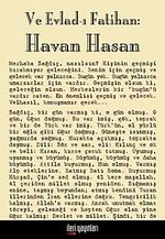 Ve Evlad-ı Fatihan Havan Hasan