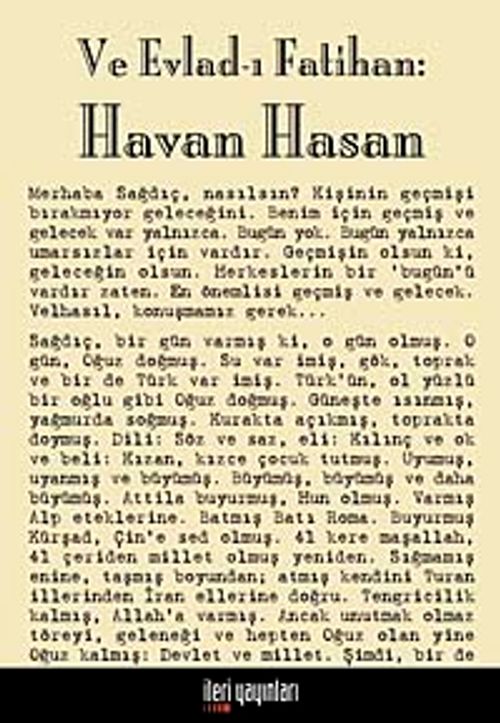 Ve Evlad-ı Fatihan Havan Hasan