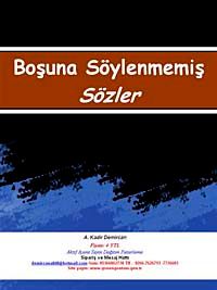 Boşuna Söylenmemiş Sözler