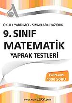 9. Sınıf Matematik Yaprak Test