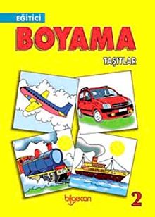 Eğitici Boyama Taşıtlar-2