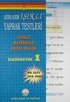 Adım Adım Işıklı Yaprak Testleri İlk&ouml;ğretim 1 & T&uuml;rk&ccedil;e - Matamatik - Hayat Bilgisi