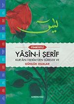 Fihristli Yasin-i Şerif & Kur'an-ı Kerim'den Sureler ve Günlük Dualar (Cami Boy)