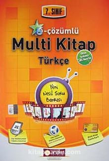 7. Sınıf e-Çözümlü Multi Kitap Türkçe