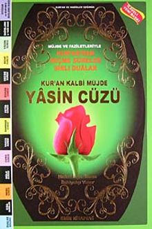 Kur'an Kalbi Müjde Yasin Cüzü & Müjde ve Faziletleriyle Kur'an'dan Seçme Sureler Sırlı Dualar (Orta Boy)