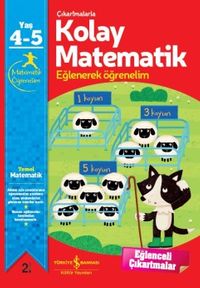 Çıkartmalarla Kolay Matematik 4-5 Yaş 