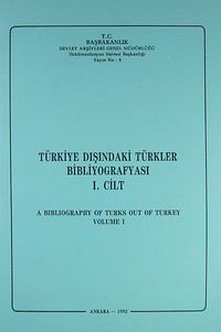 Türkiye Dışındaki Türkler Bibliyografyası 2 Cilt (Ürün Kodu:1-C-8)