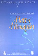 İstanbul Su Külliyatı-I / Vakıf Su Defterleri - Hatt-ı Hümayun (20-A-10)