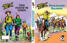 Tex Klasik Seri 1 / Navajoların Saldırısı - Tom Foster'in İzinde